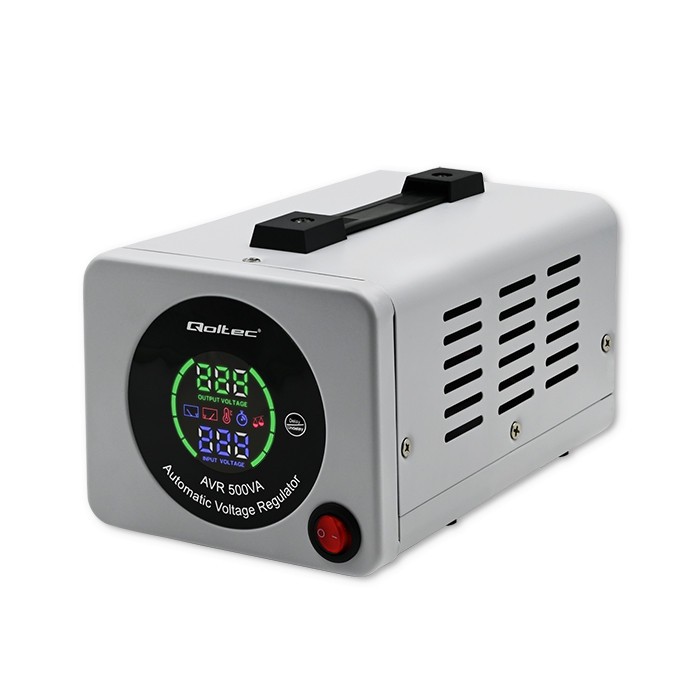 Qoltec  Voltage stabilizer AVR 500VA |