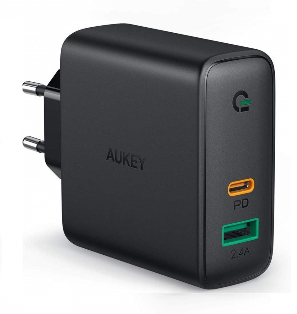 AUKEY Wall Charger 2xUSB Power Delivery