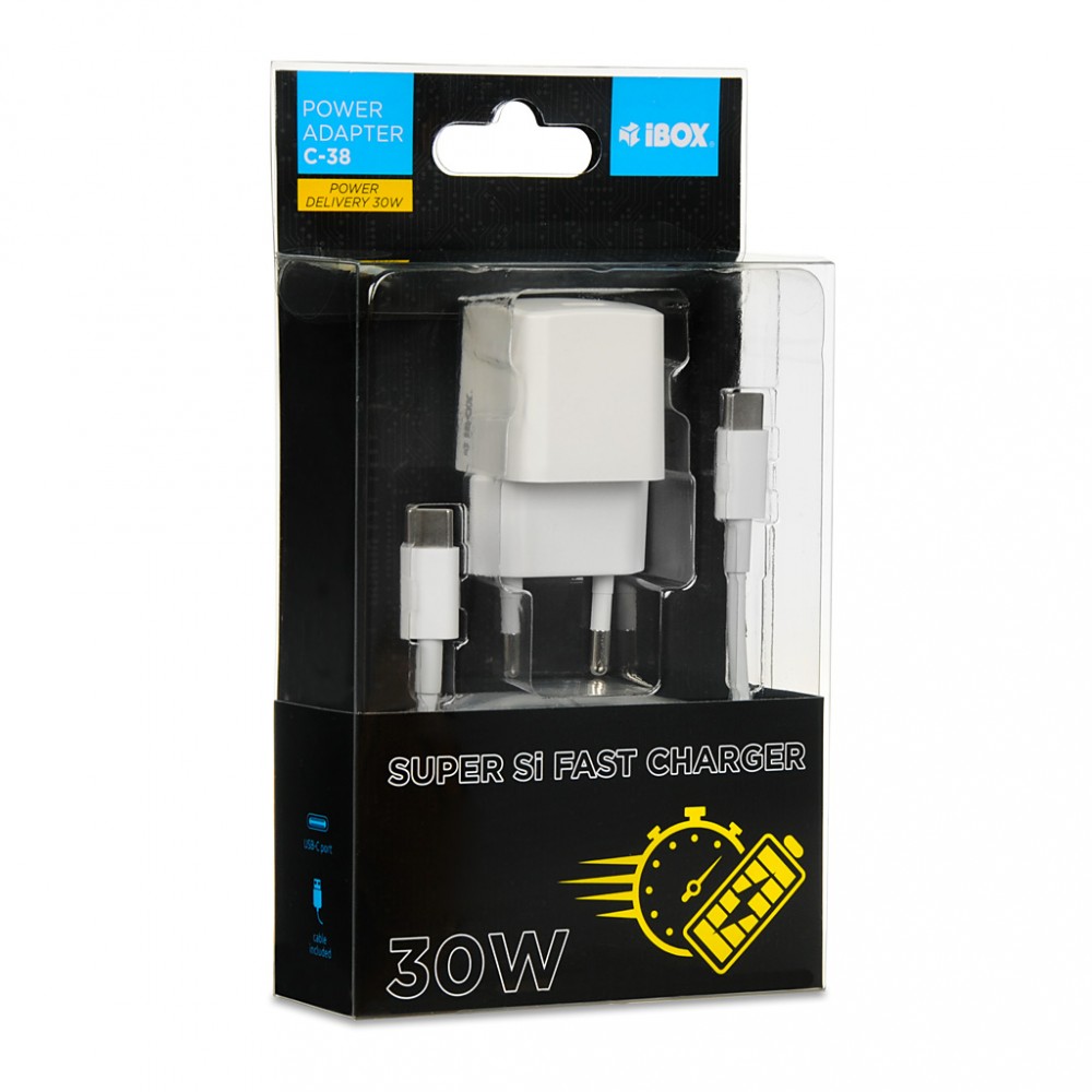 IBOX Wall charger I-BOX C-38 PD30W
