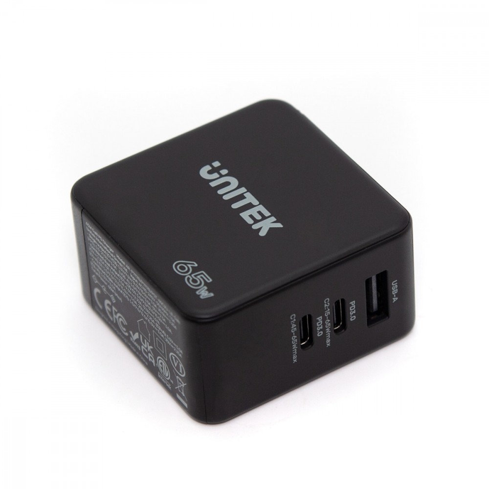 Unitek  Wall Charger Travel GAN 2x