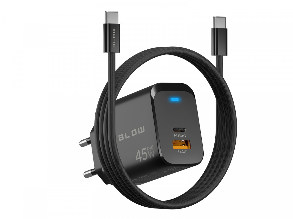 BLOW Wall charger USB-A USB-C PD