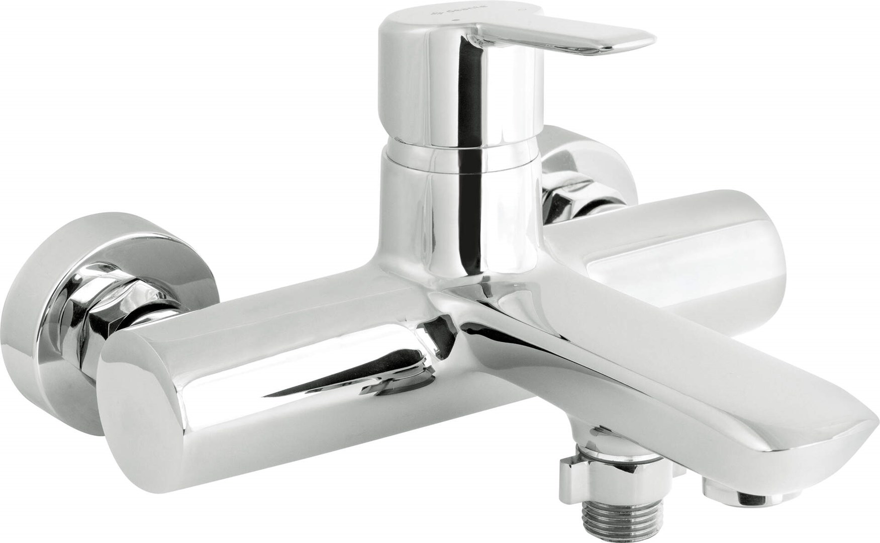 Deante Wall-mounted bathtub mixer with 1