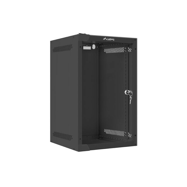 LANBERG Wall-mounted Rack 10`` 280x310mm black