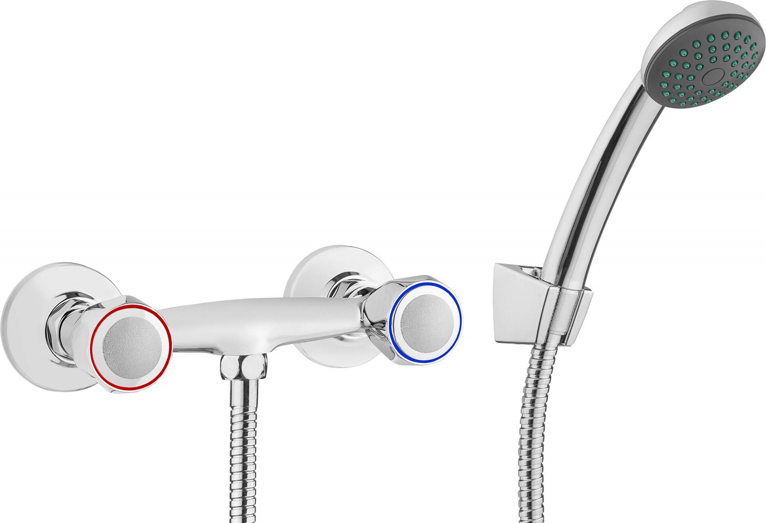 Deante Wall-mounted shower faucet with shower