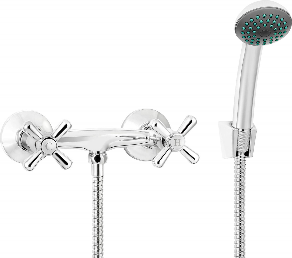 Deante Wall-mounted shower faucet with shower