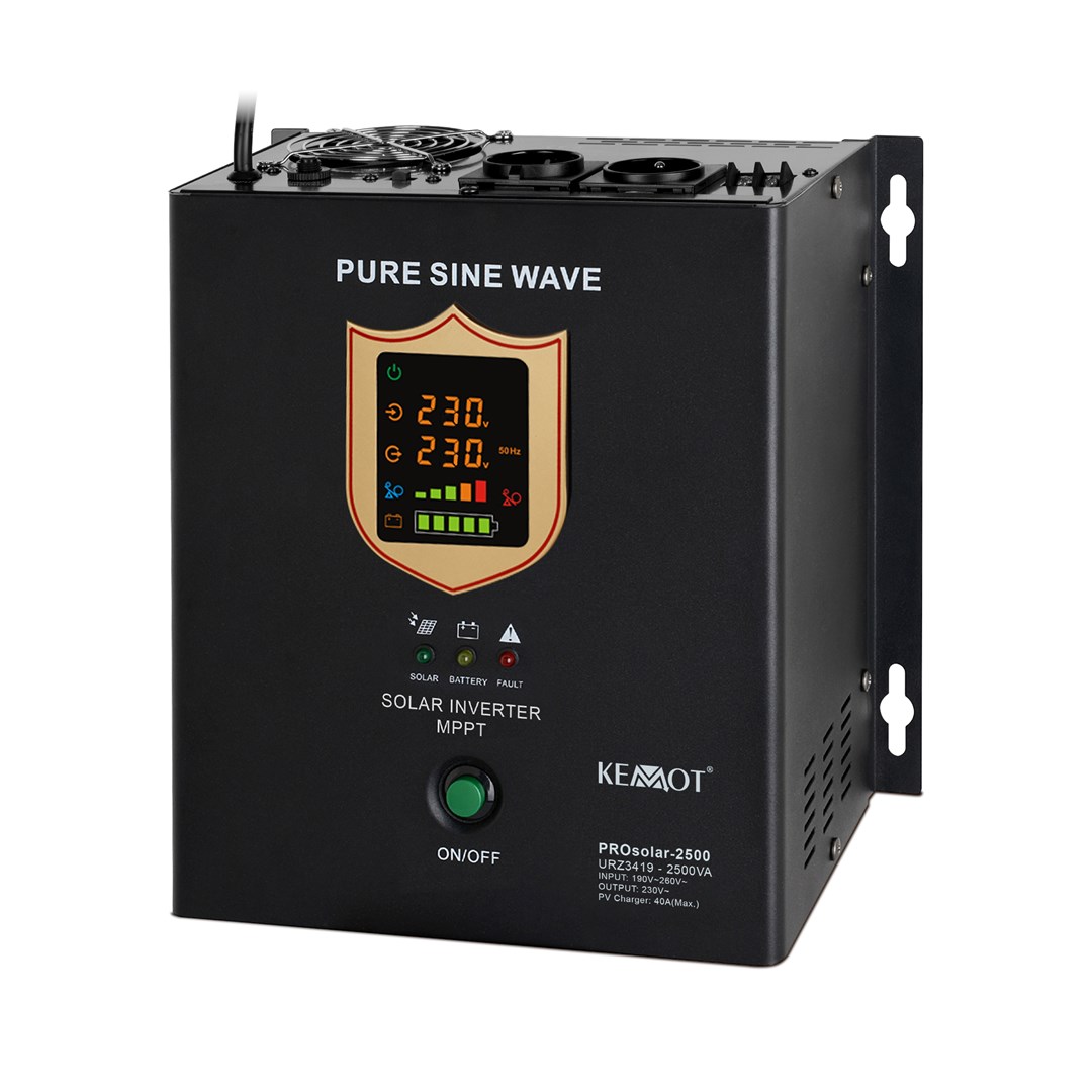 KEMOT Wall-mounted solar inverter PROsolar-2500 (