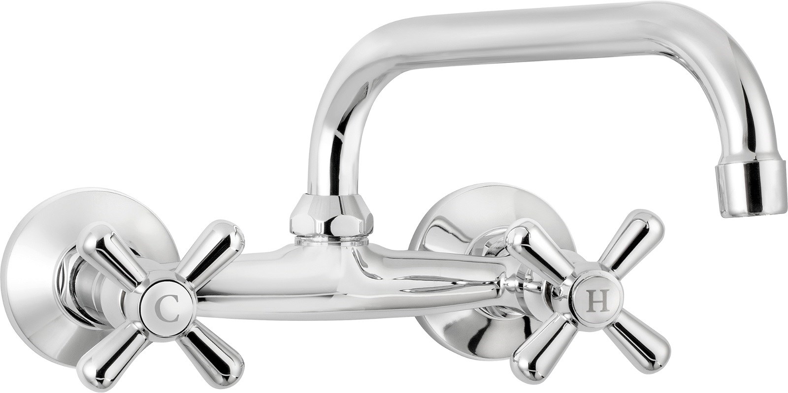 Deante Wall-mounted washbasin mixer | BOS_050D