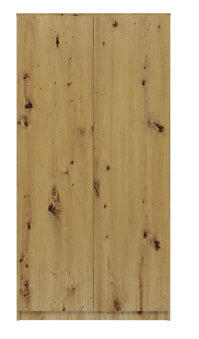 TOP E SHOP Wardrobe SD-90 Oak