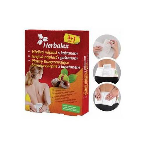 Herbamedicus Warming Chestnut Patches 3+1 FREE