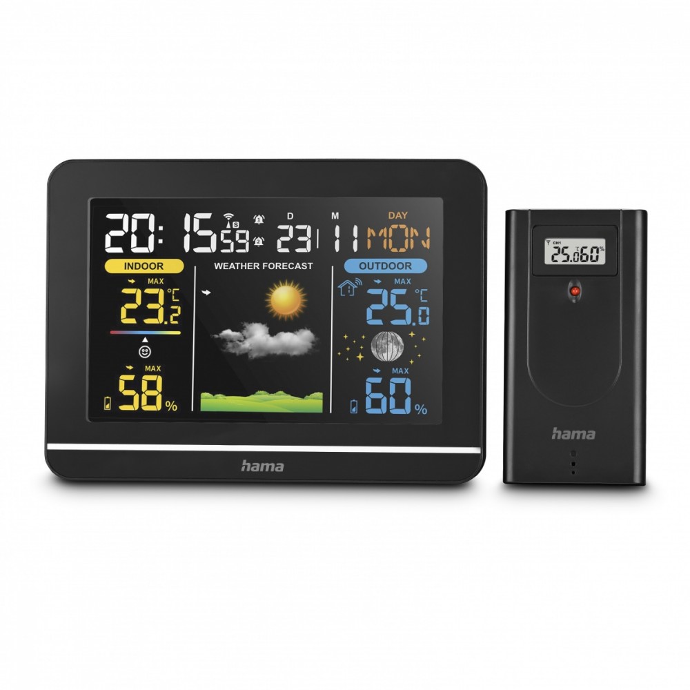 Hama  Weather station usedom thermometer hygrometer