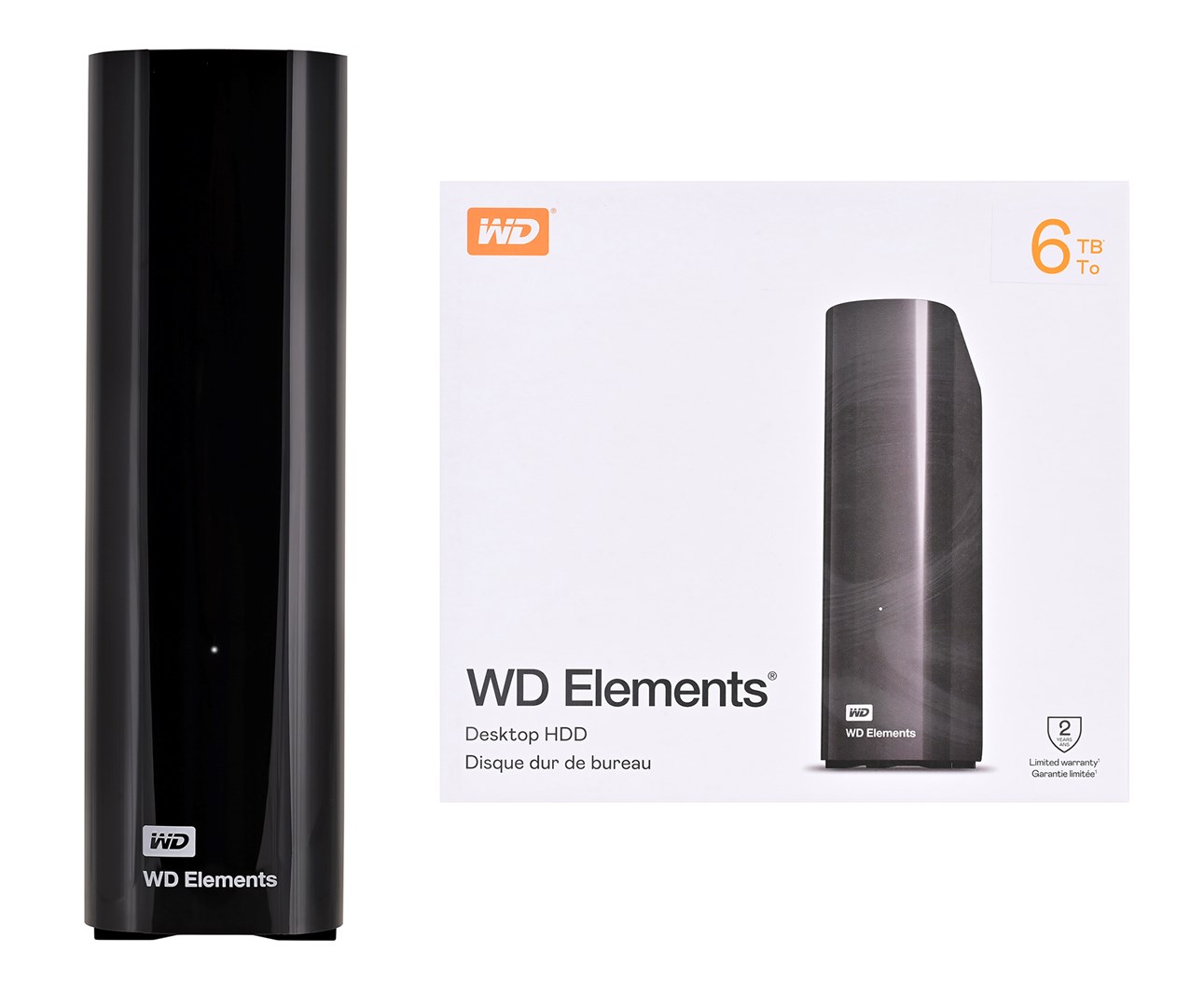 WD Western Digital Elements BWLG0060HBK-EESN external