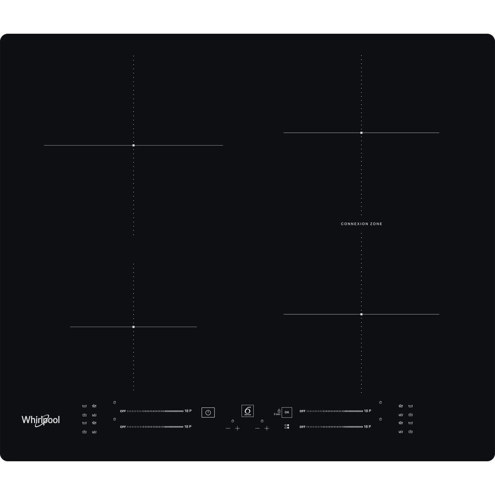 Whirlpool WB S2560 NE Black Built-in