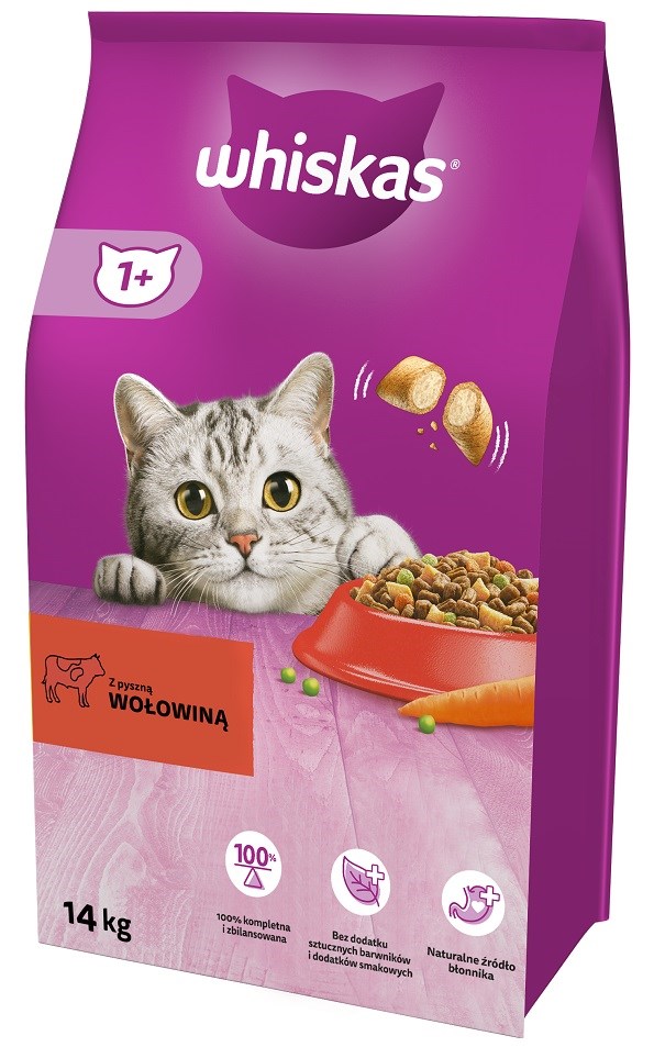 Whiskas Adult Beef - dry cat