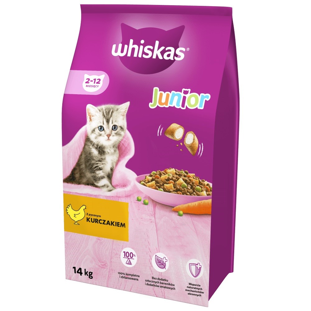 Whiskas  Junior with chicken - dry