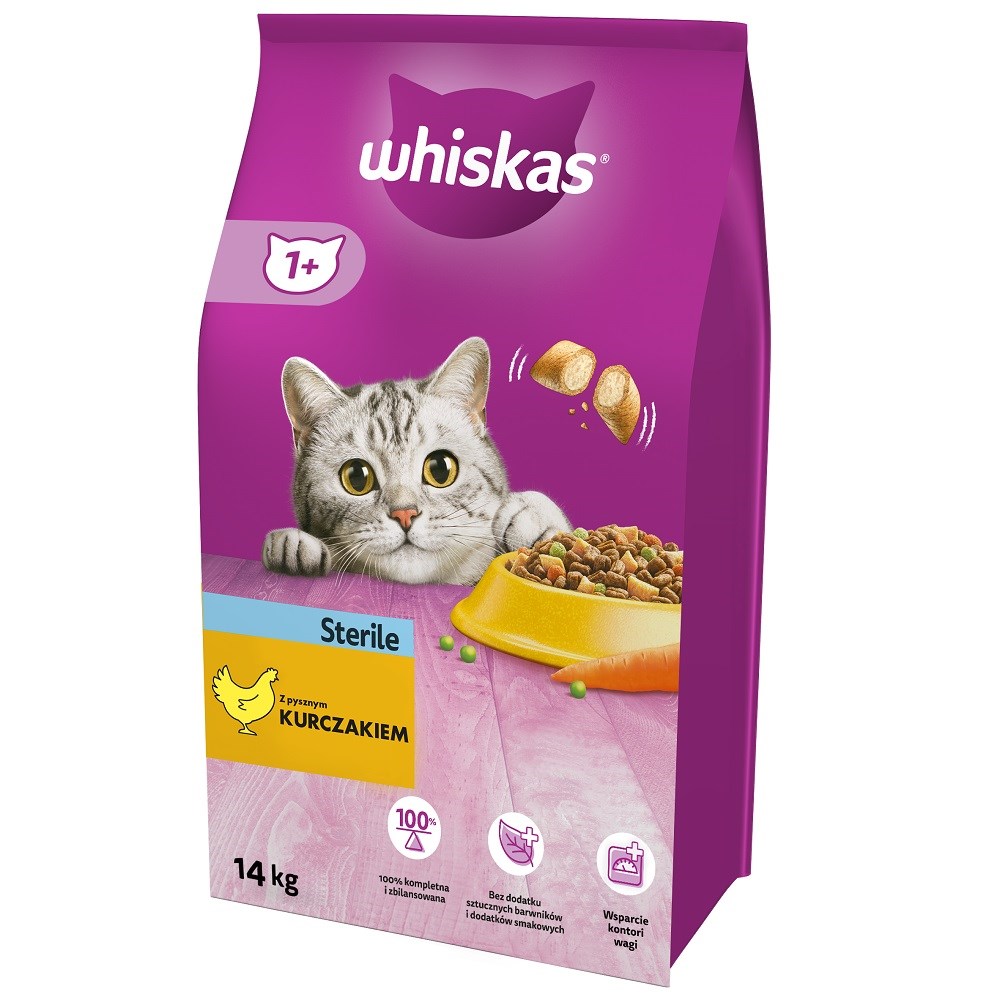 Whiskas STERILE cats dry food