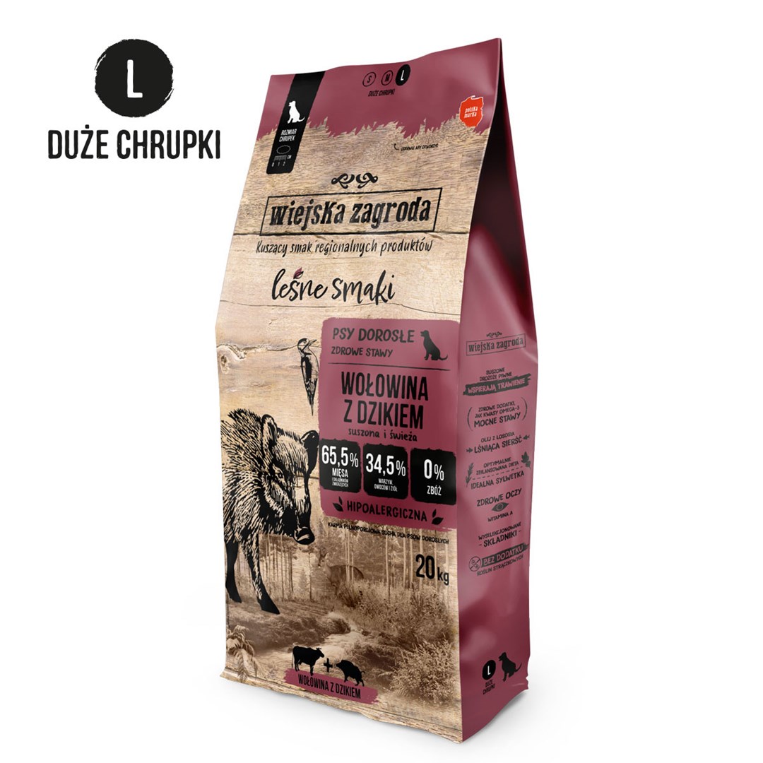 Wiejska zagroda Beef with Wild Boar