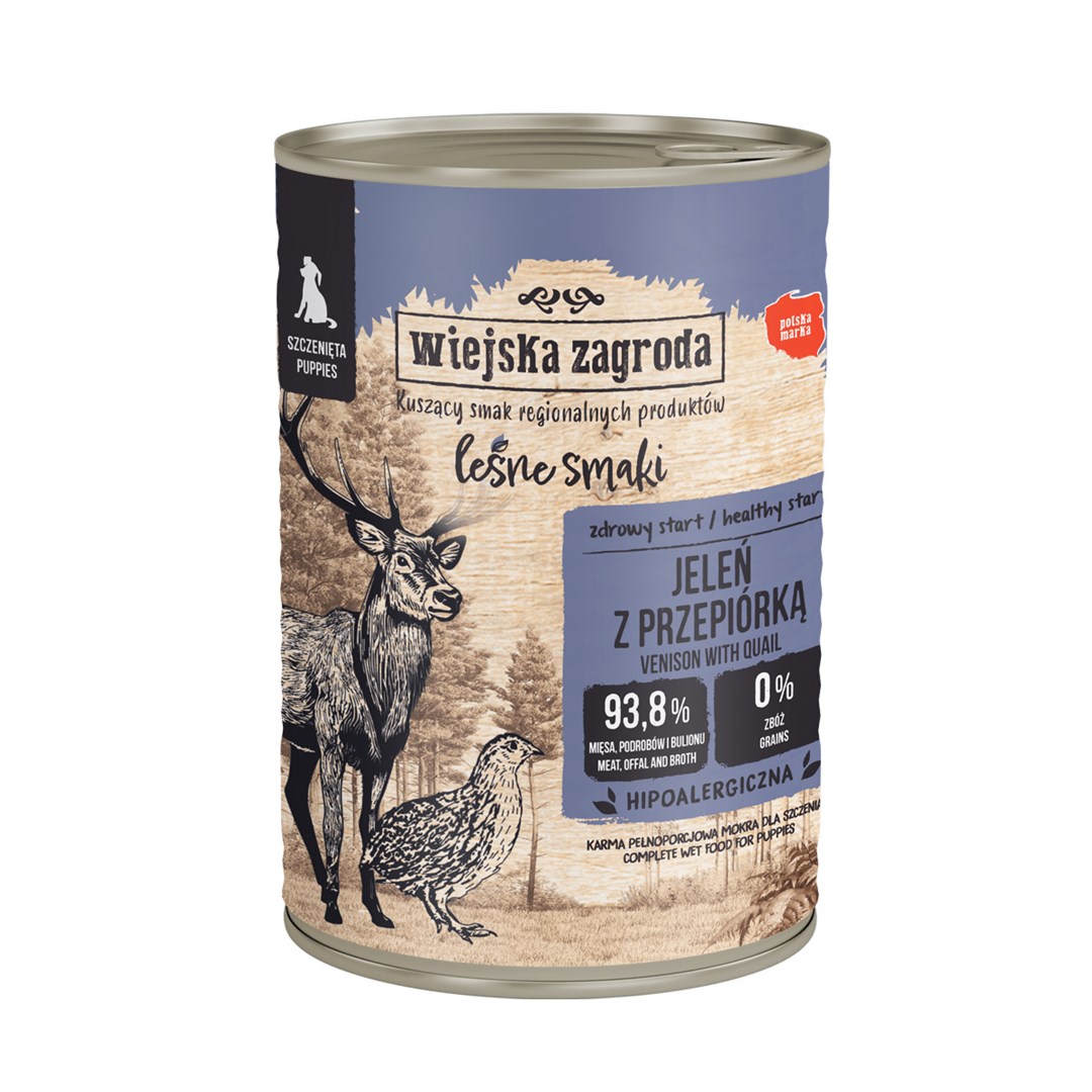 Wiejska zagroda  Forest Flavors Puppy Deer
