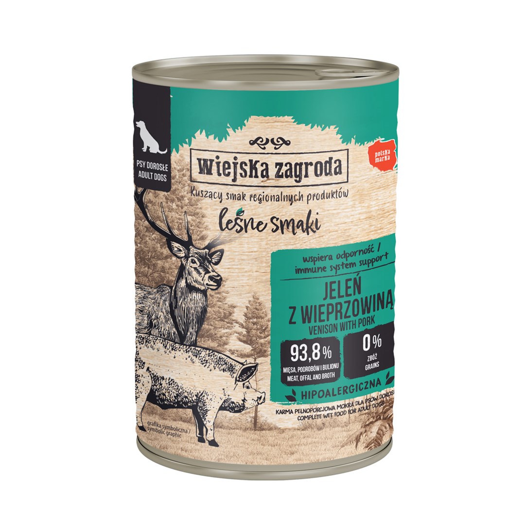 Wiejska zagroda  Forest Flavours Venison with