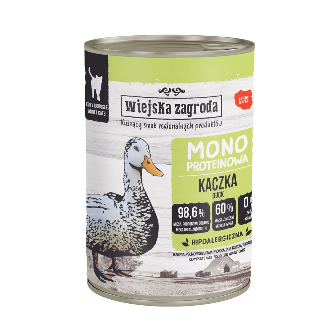 Wiejska zagroda Monoprotein Duck - wet