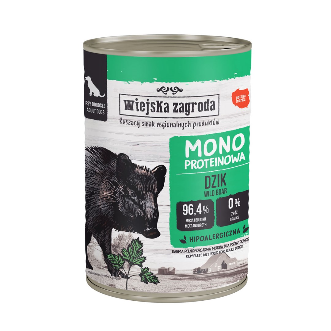 Wiejska zagroda Monoprotein Wild boar -