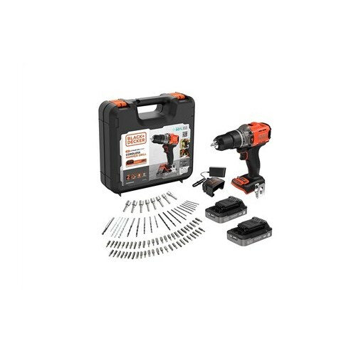 Black&Decker Wiertarko-wkrętarka  BCD383D2XKA-QW 18 V 2