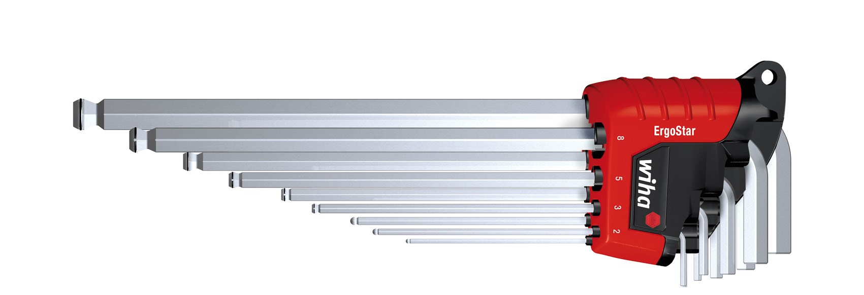 Wiha  369R L-shaped hex key set