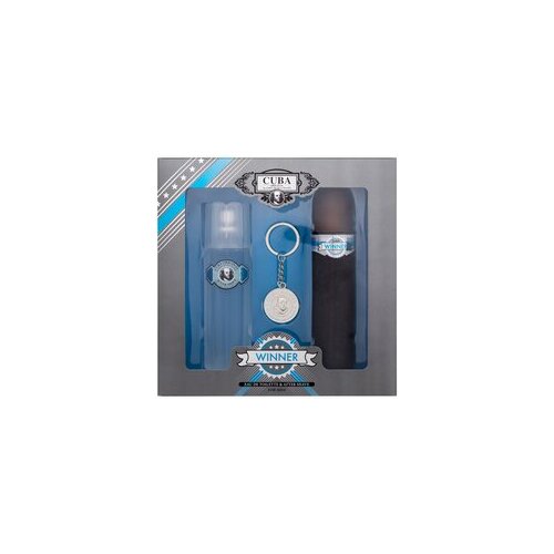 Cuba Winner Gift set EDT 100