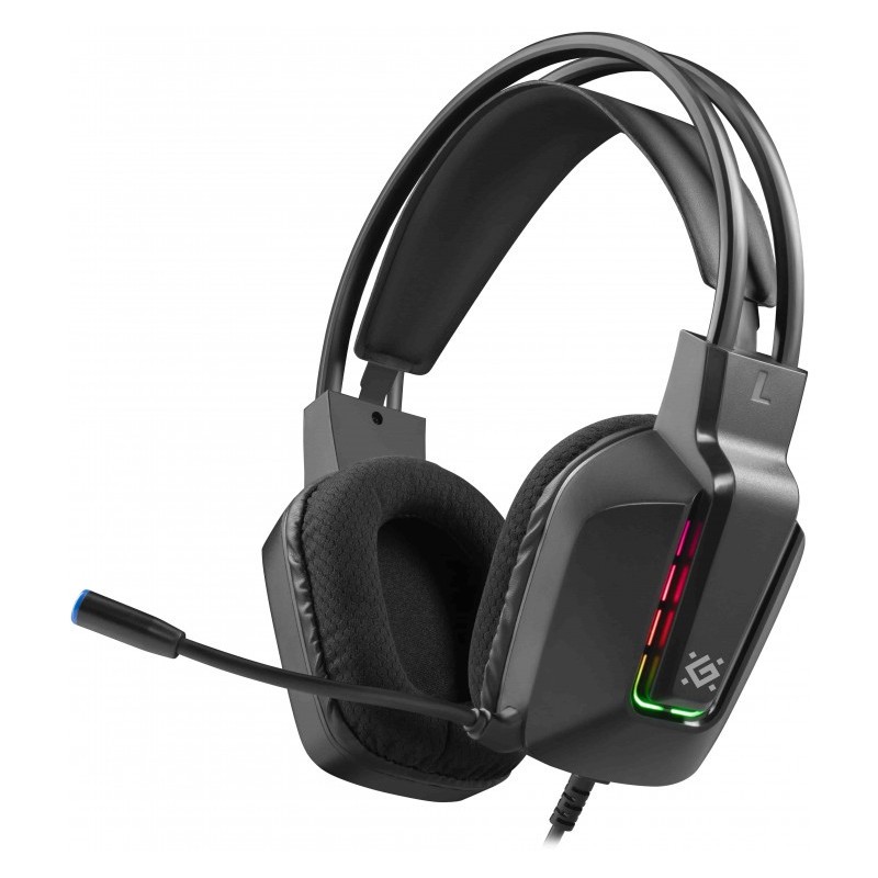 Defender  Wired headphones with microphone gothic
