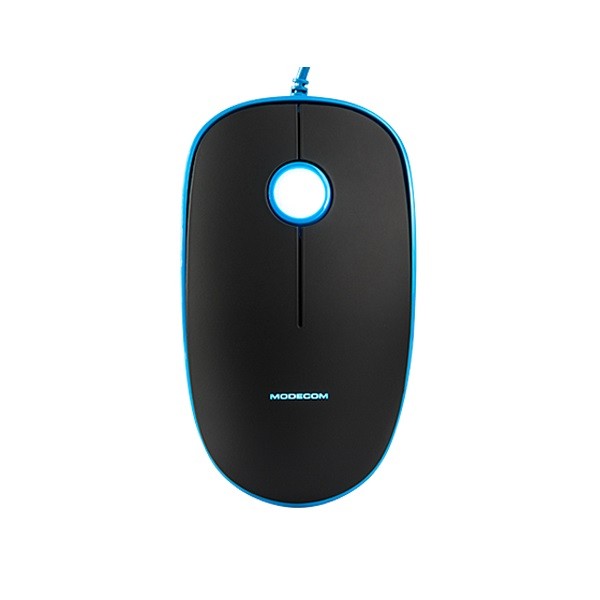 MODECOM Wired optical mouse M111 blue-black