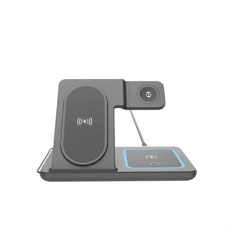 Gembird  Wireless charger 3in1 15W Apple-Iphone
