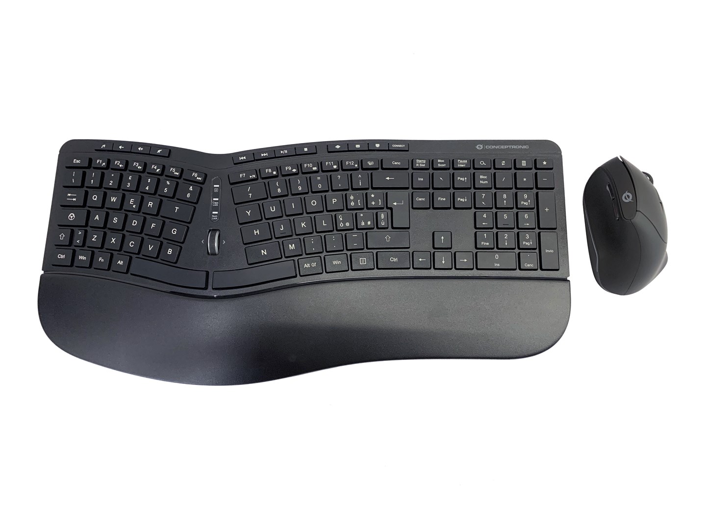 No name Wireless Keyboard+Mouse ERGO IT
