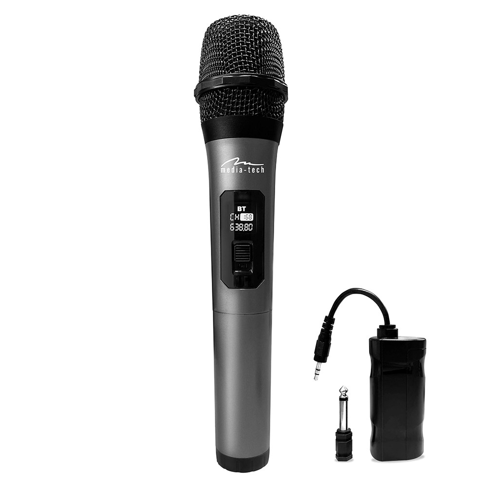Media-Tech Wireless microphone for speakers Karaoke