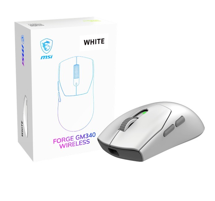 MSI Wireless mouse Forge GM340 White