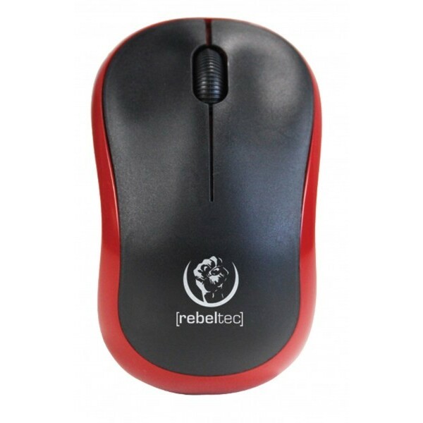 Rebeltec  Wireless optical mouse METEOR red