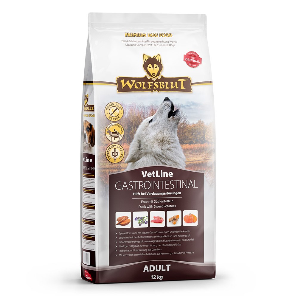 WOLFSBLUT  VetLine Gastrointestinal Duck - dry