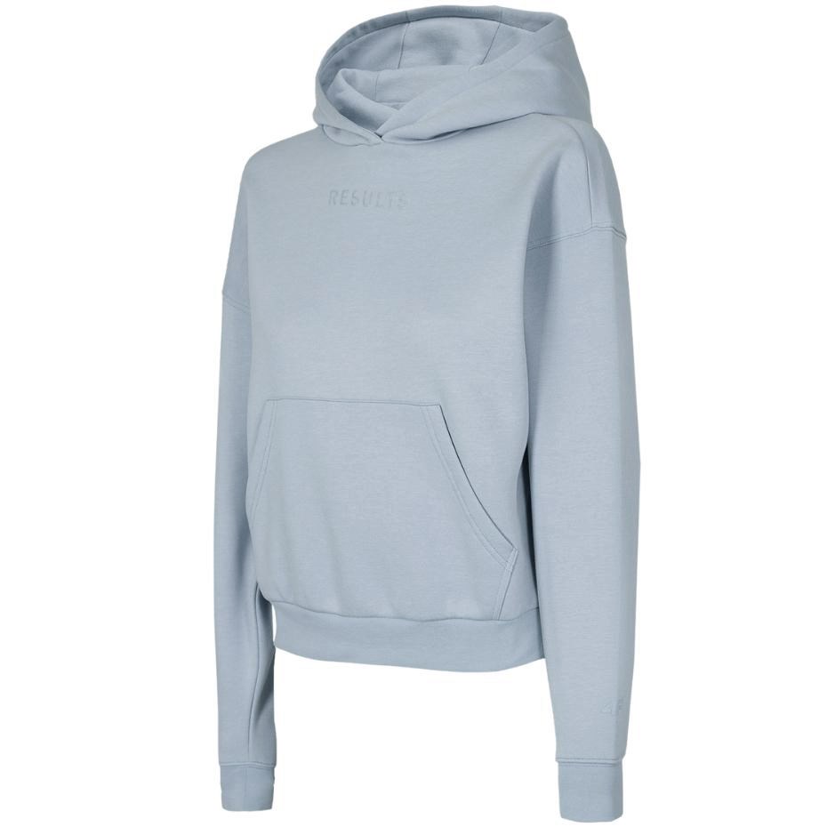 4F Women`s  light blue sweatshirt H4L22