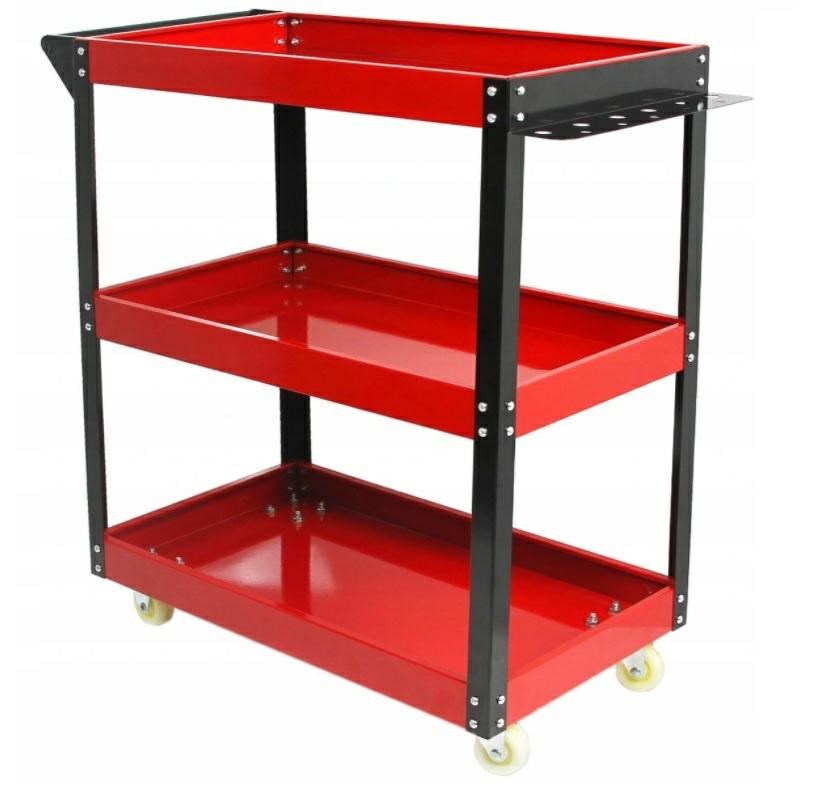 SILVER WORKSHOP TROLLEY 3 LEVELS /