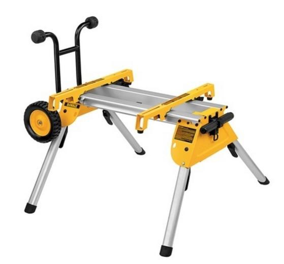 DeWalt Workstation with wheels for mitre