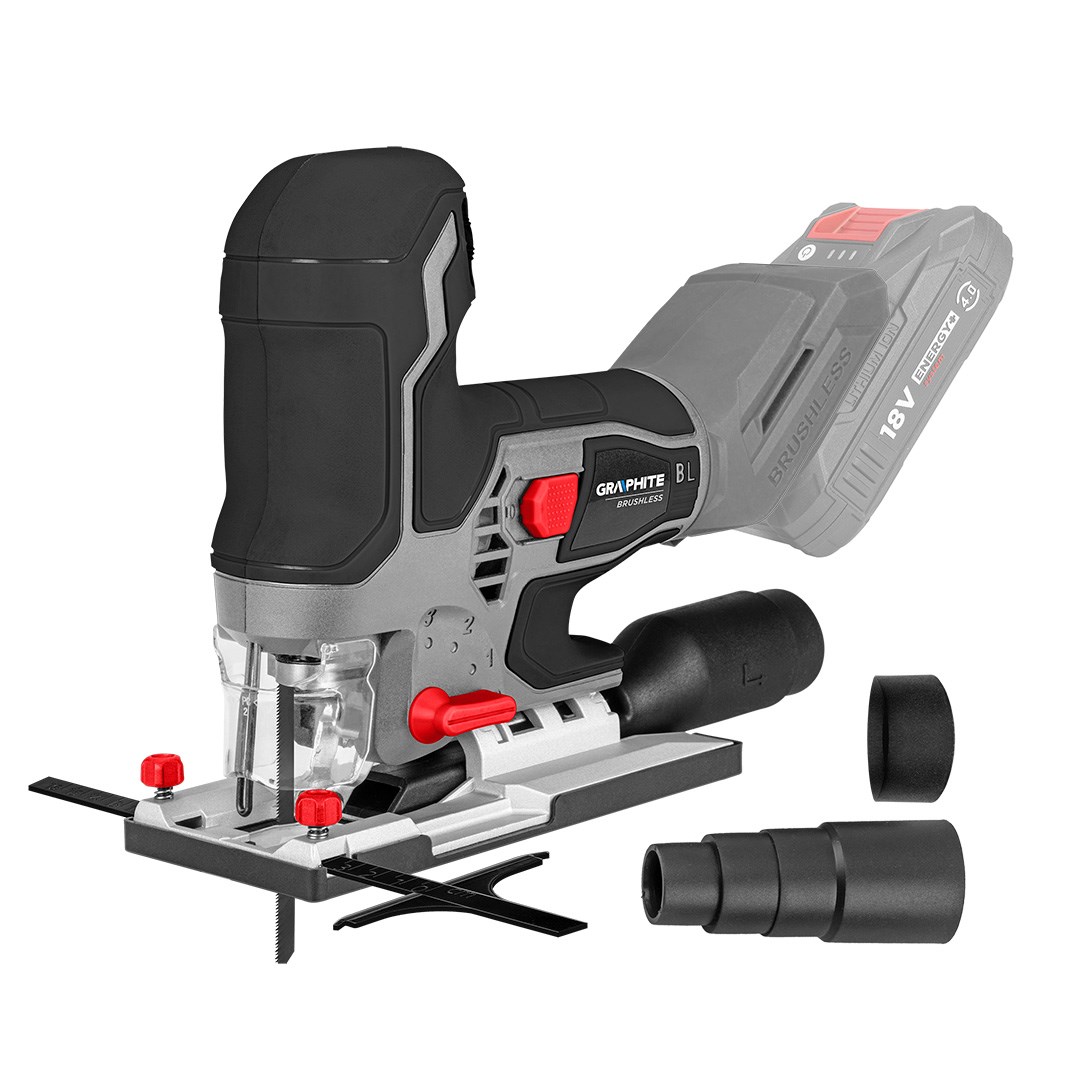 GRAPHITE Wyrzynarka bezszczotkowa Energy+ 18V, Li-Ion