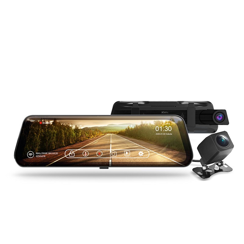 Xblitz Prime Rearview mirror camera |
