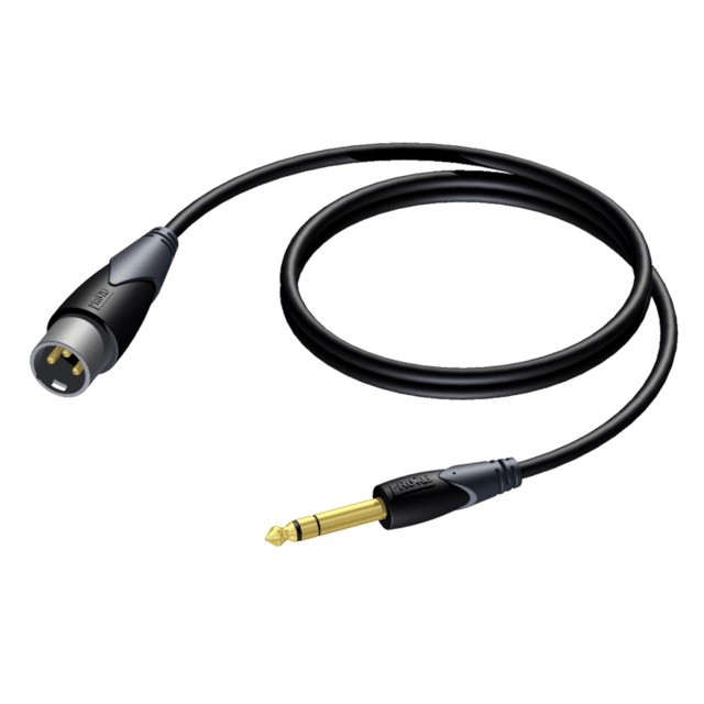 PROCAB XLR MALE - 6,3
