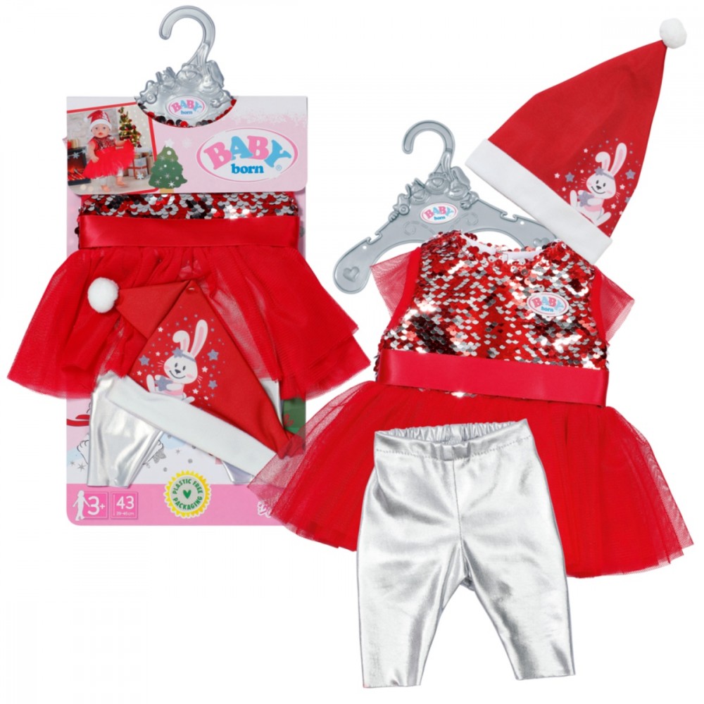 Zapf Xmas Dress Baby Born 43