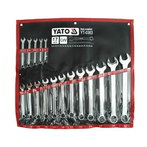 No name YATO SATIN COMBINATION SPANNERS