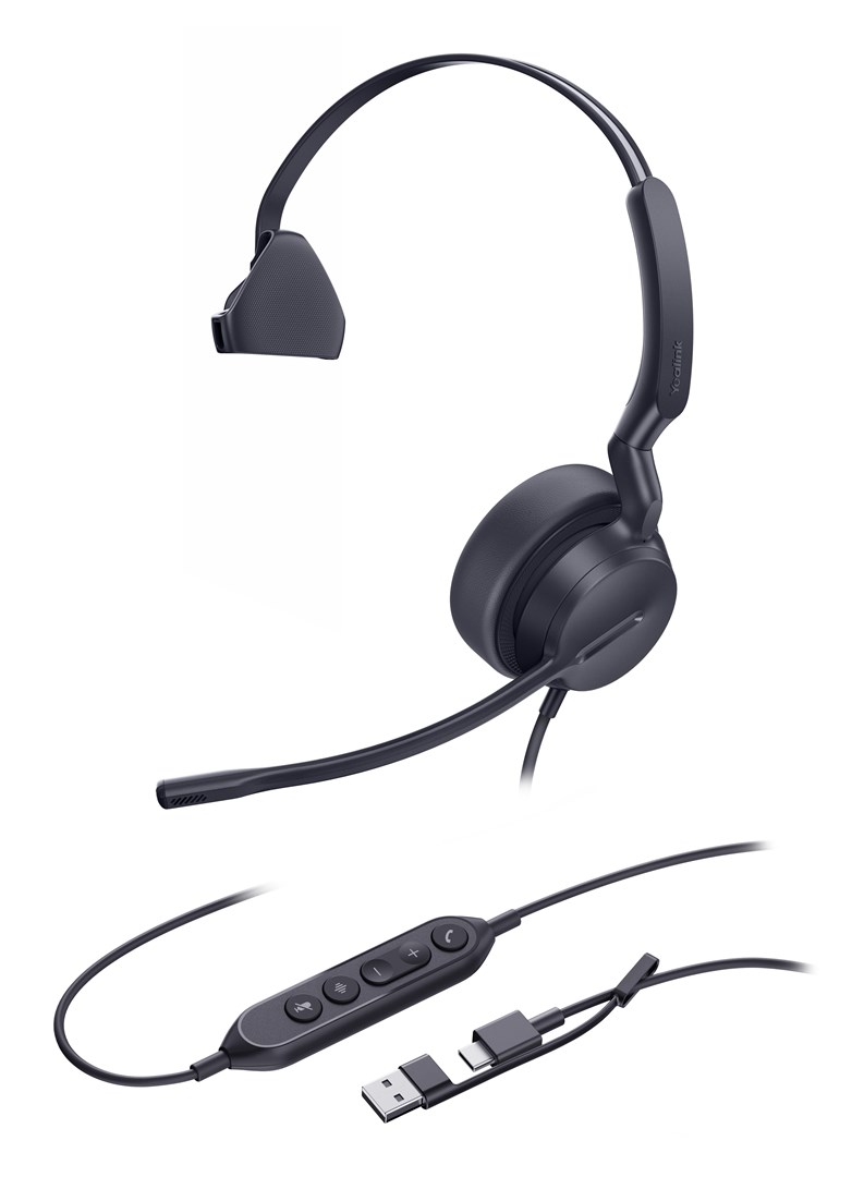 Yealink  UH42 Mono UC USB-C/A Headset