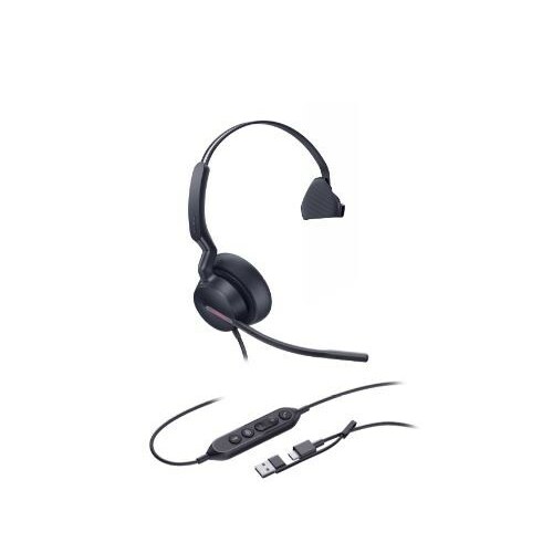 Yealink UH46 Mono USB-C/A Headset Wired