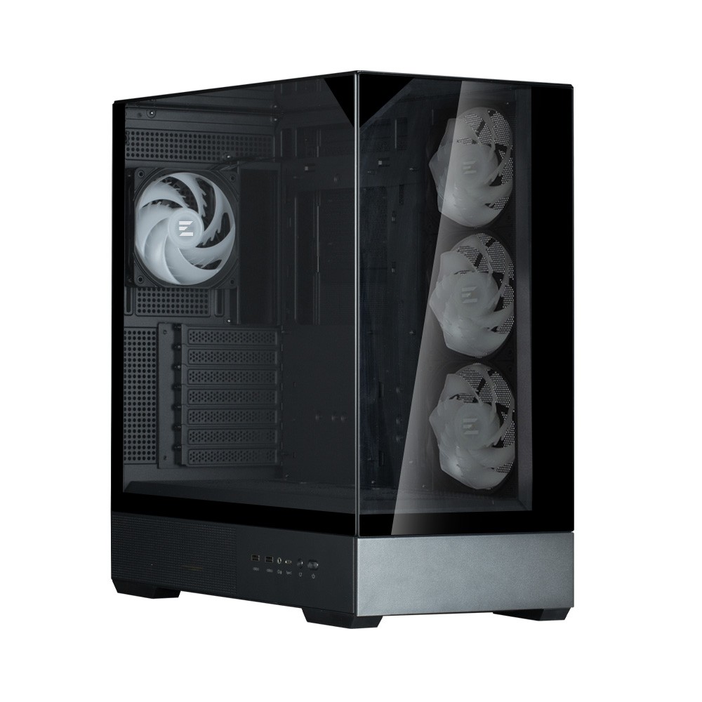 Zalman P40 PRISM PLUS Mid-Tower Black