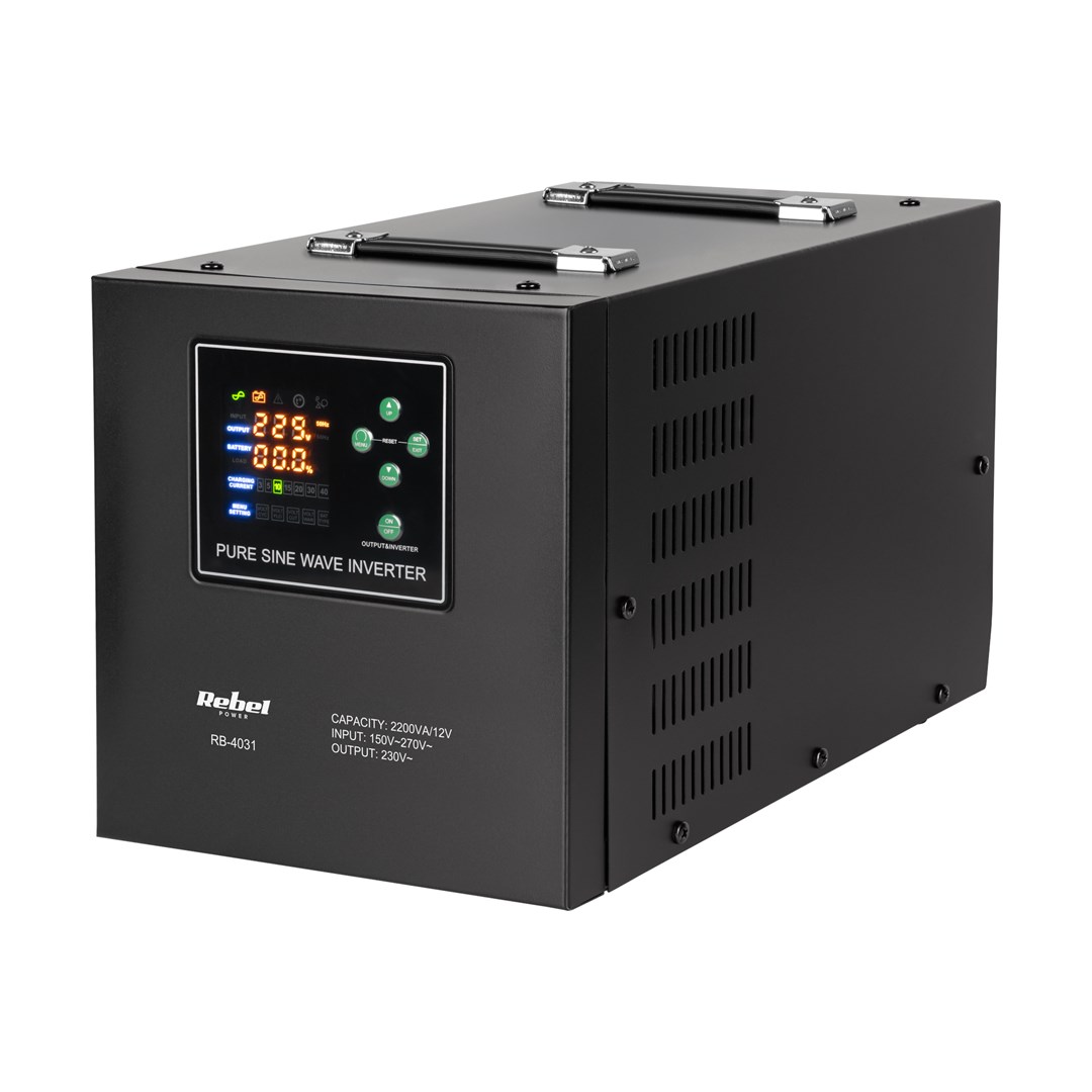 Rebel Zasilacz awaryjny  POWER-2200-LFP4 - przetwornica