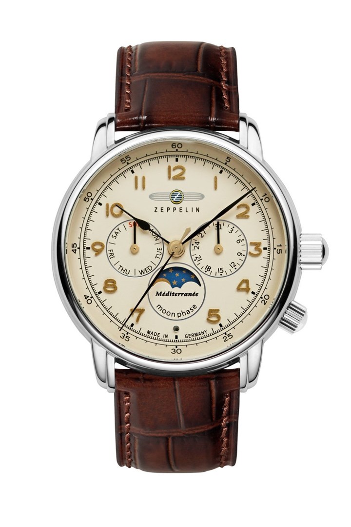 Zeppelin Zegarek Mediterranee 96365_SET, 42mm |