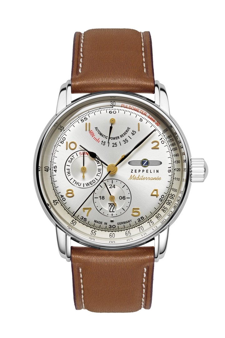 Zeppelin Zegarek Mediterranee 96901, 42mm |