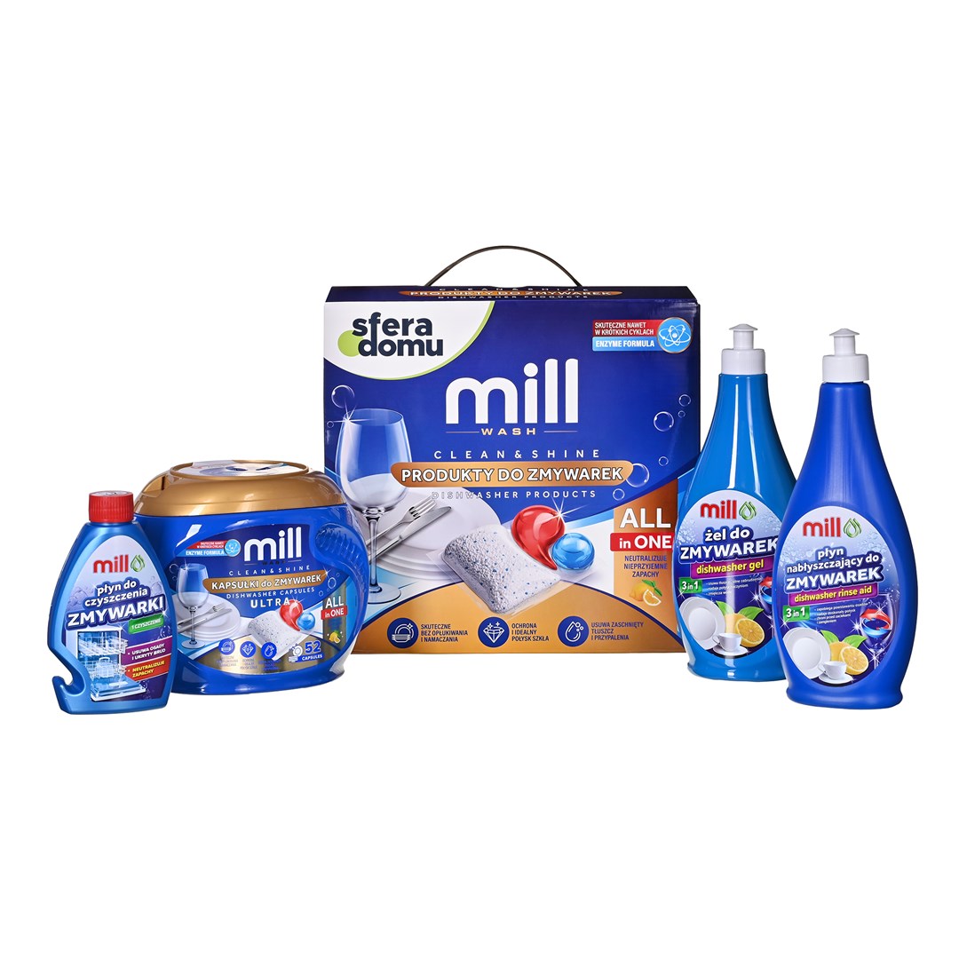 MADONIS Zestaw chemii do zmywarek Mill